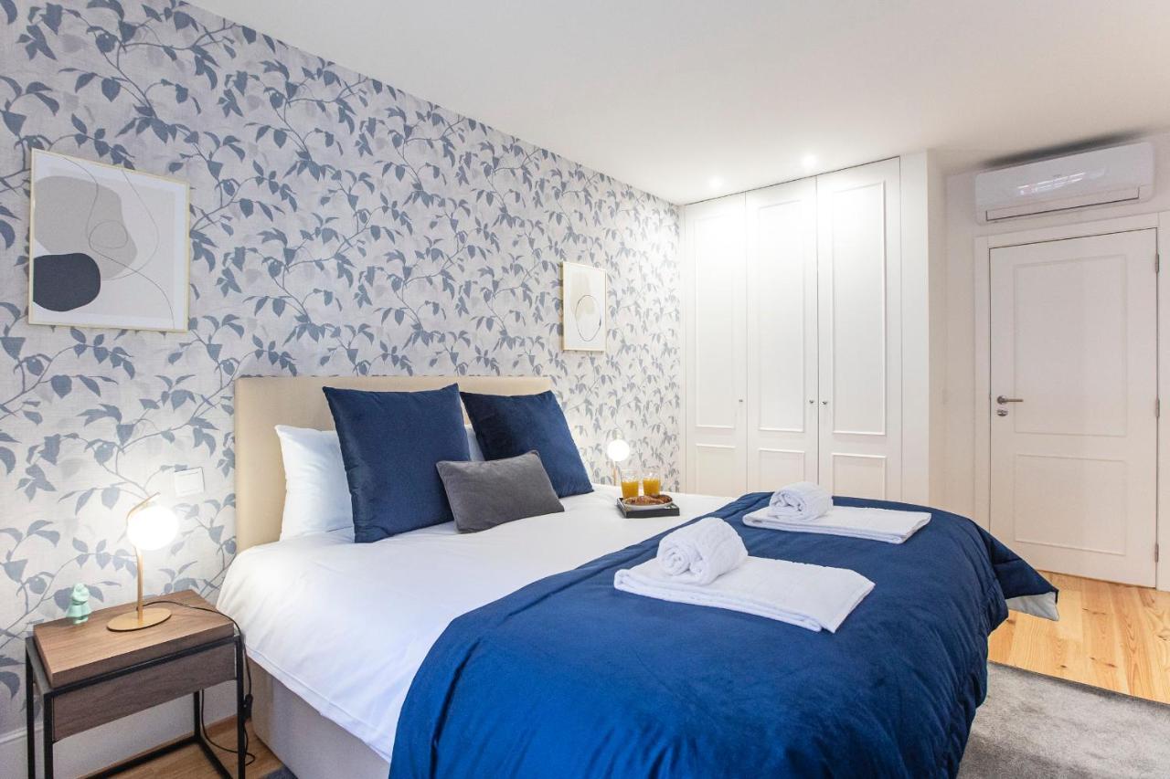 Elegant Downtown 1Br Flat W/ Ac By Lovelystay OOporto Esterno foto